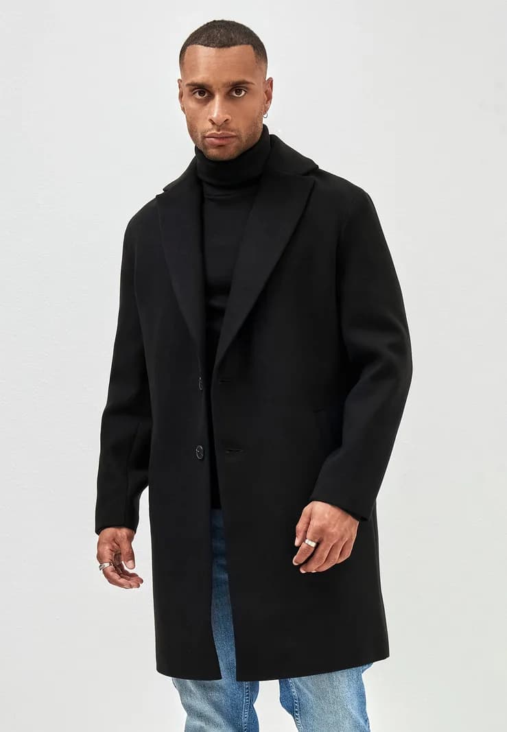 Torae Black Пальто однобортное